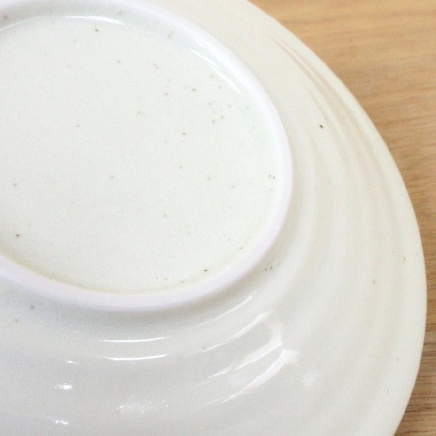 皿 リップル6.0皿 19.5cm ケーキ皿 東風 おしゃれ 和食器 業務用 美濃