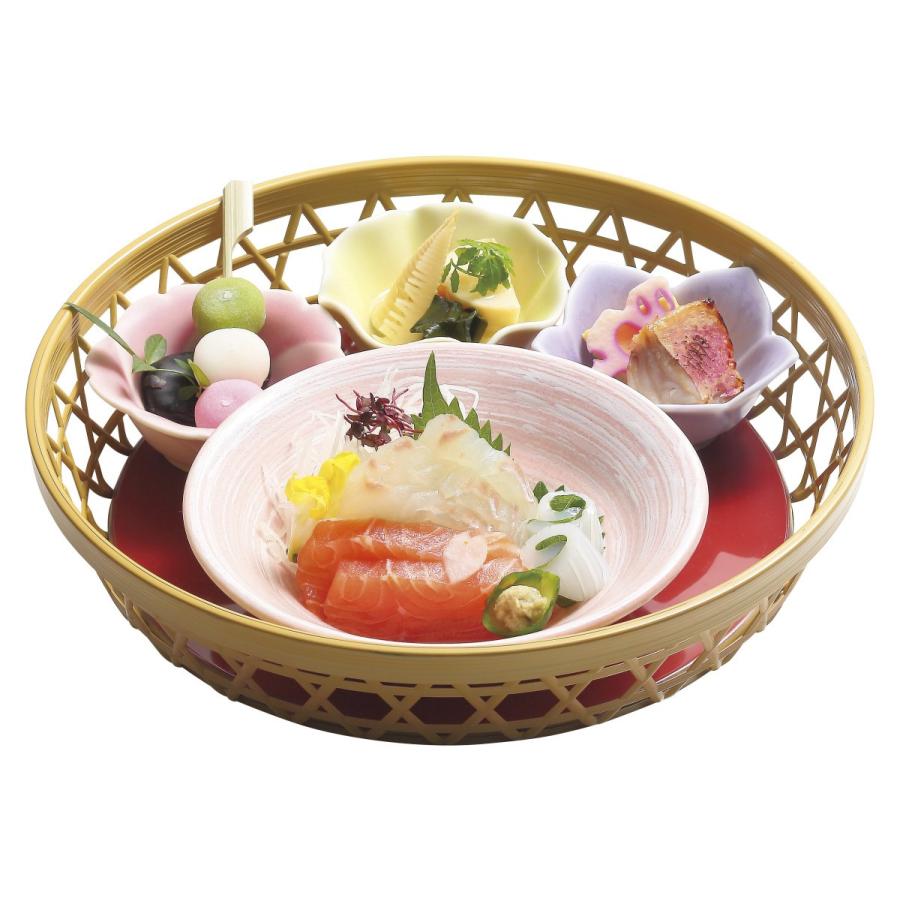 松花堂 花 8.0籠 小鉢4個セット 業務用 和食器 : 四季彩-陶器 松花堂 花 8.0籠 小鉢4個セット 業務用 和食器 : 四季彩-陶器