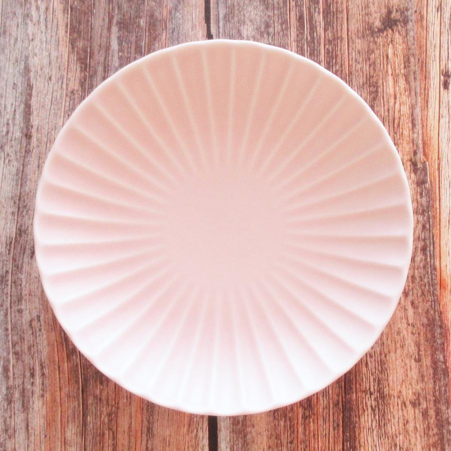 中皿 プレート 21cm丸皿 ピンク かすみ おしゃれ 和食器 業務用 美濃焼 M 四季彩 陶器online 通販 Yahoo ショッピング