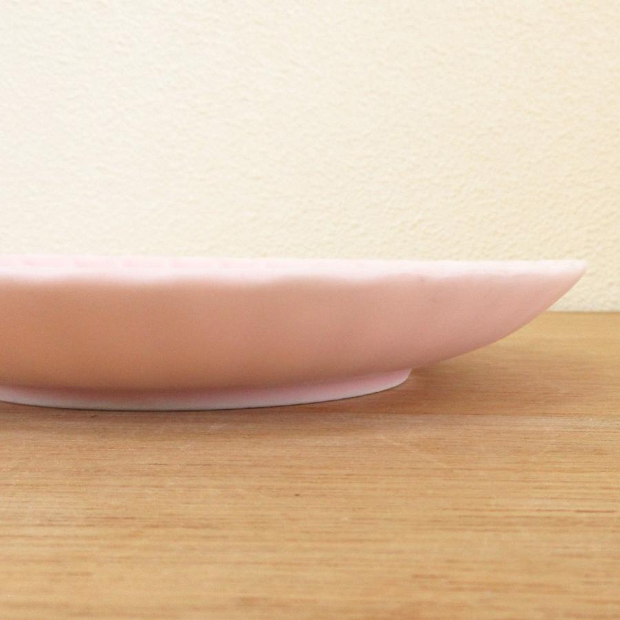 皿 中皿 プレート 16.5cm丸皿 ピンク おしゃれ かすみ 和食器 皿 中皿 プレート 16.5cm丸皿 ピンク おしゃれ かすみ 和食器