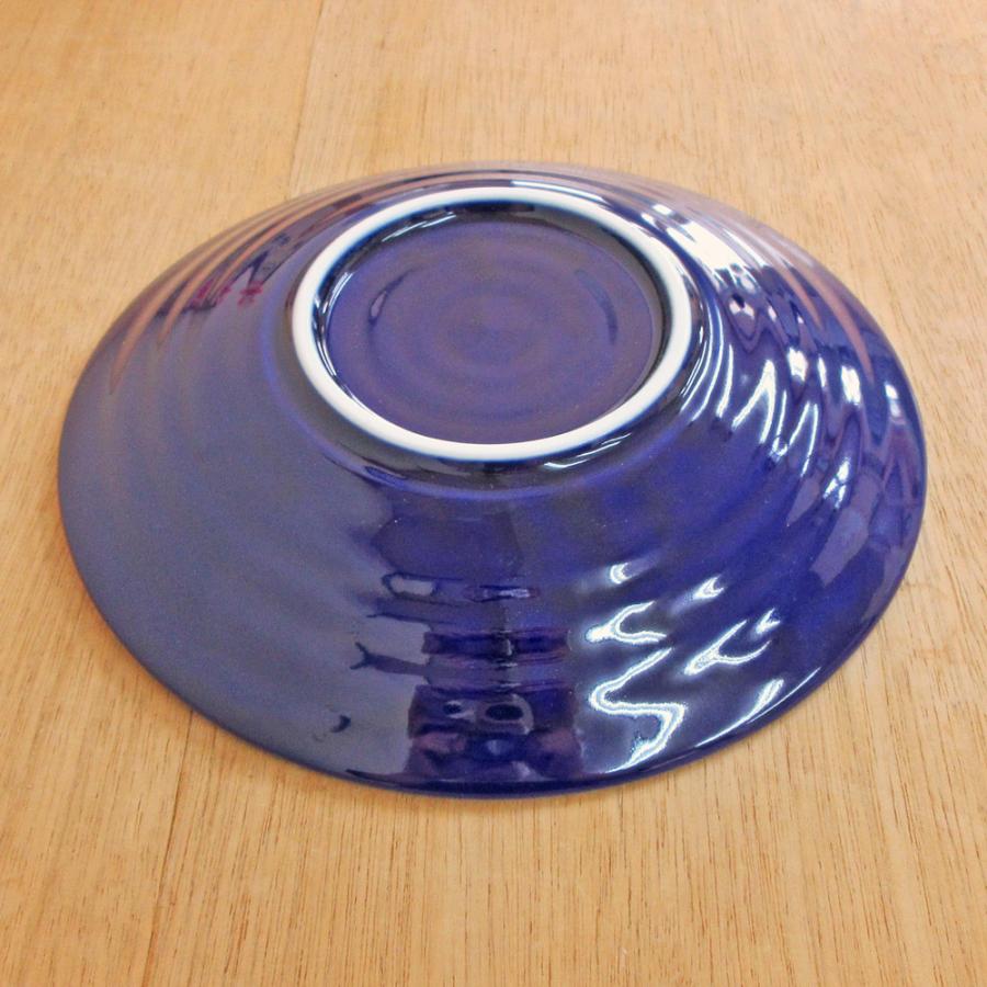 皿 取り皿 丸皿 5.0皿 16.5cm 銀彩ブルー おしゃれ 和食器 業務用 美濃