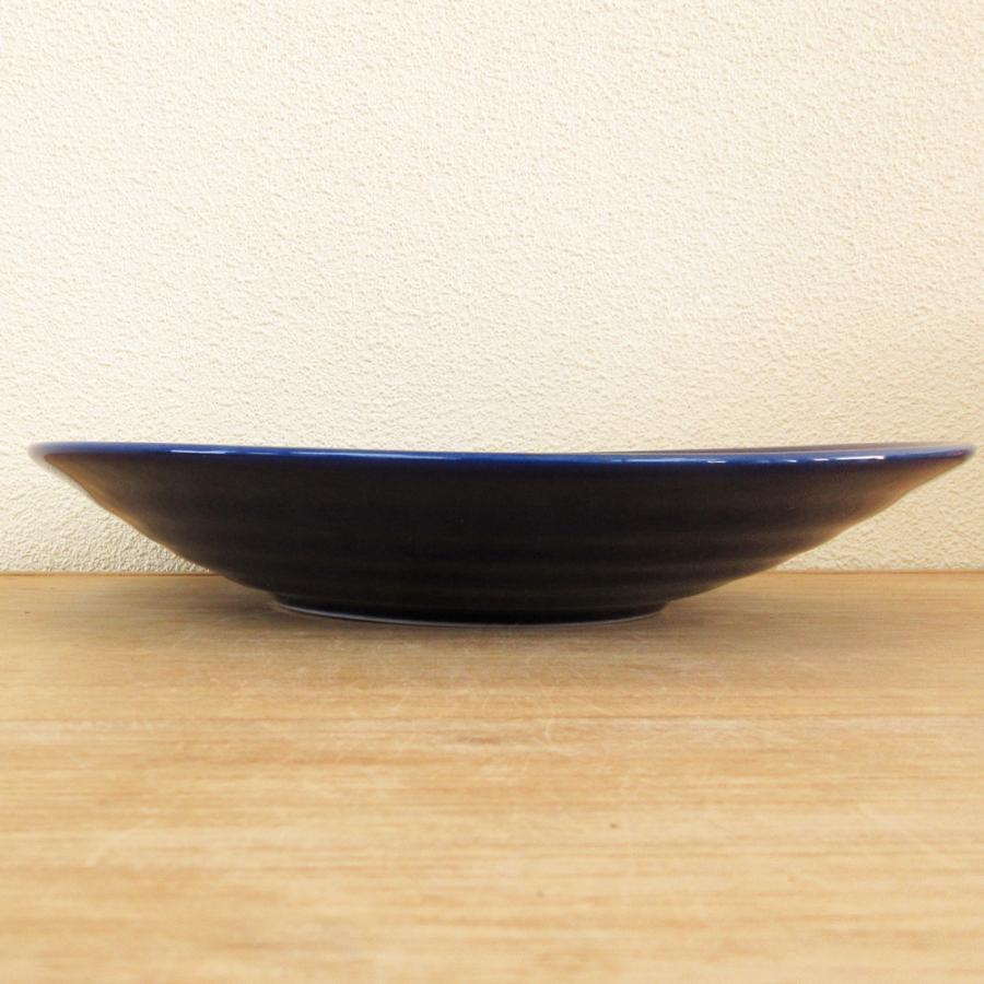 皿 中皿 丸皿 6.0皿 19.5cm 銀彩ブルー おしゃれ 和食器 業務用 美濃焼 m53179004｜shikisaionline｜04