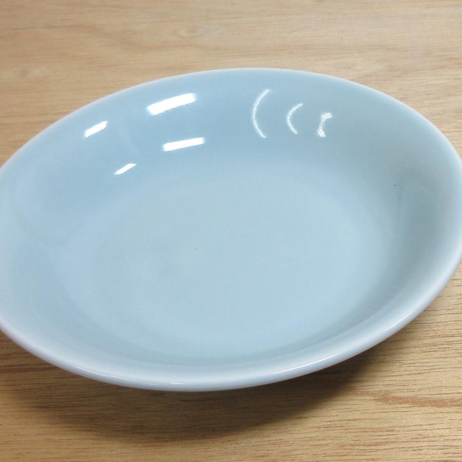 皿 小皿 3.2深皿 10cm 青磁 青彩 おしゃれ 中華食器 業務用 美濃