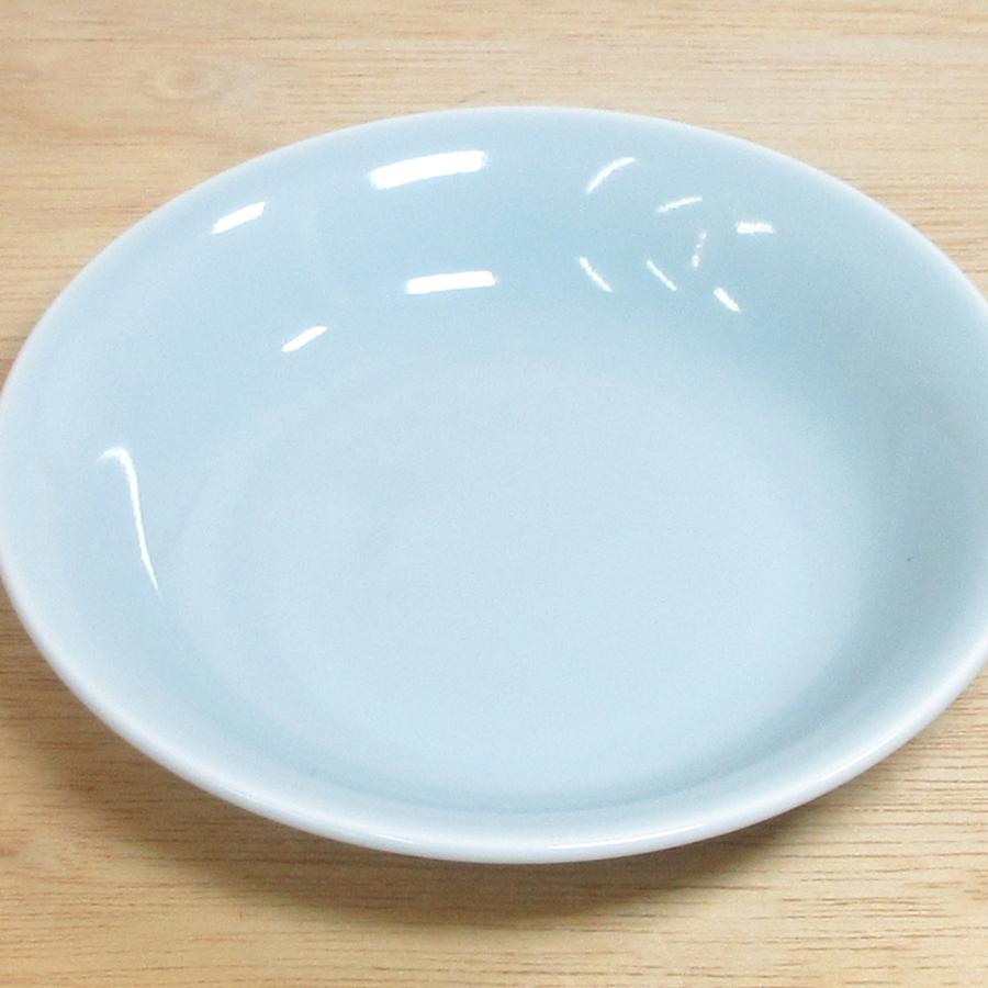 皿 小皿 3.2深皿 10cm 青磁 青彩 おしゃれ 中華食器 業務用 美濃