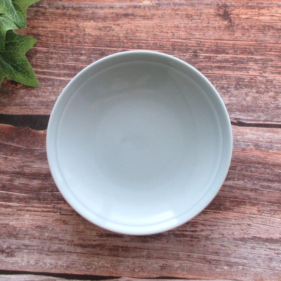 皿 中皿 18cm リム6.0皿 青磁 青彩 中華食器 業務用 おしゃれ 美濃焼
