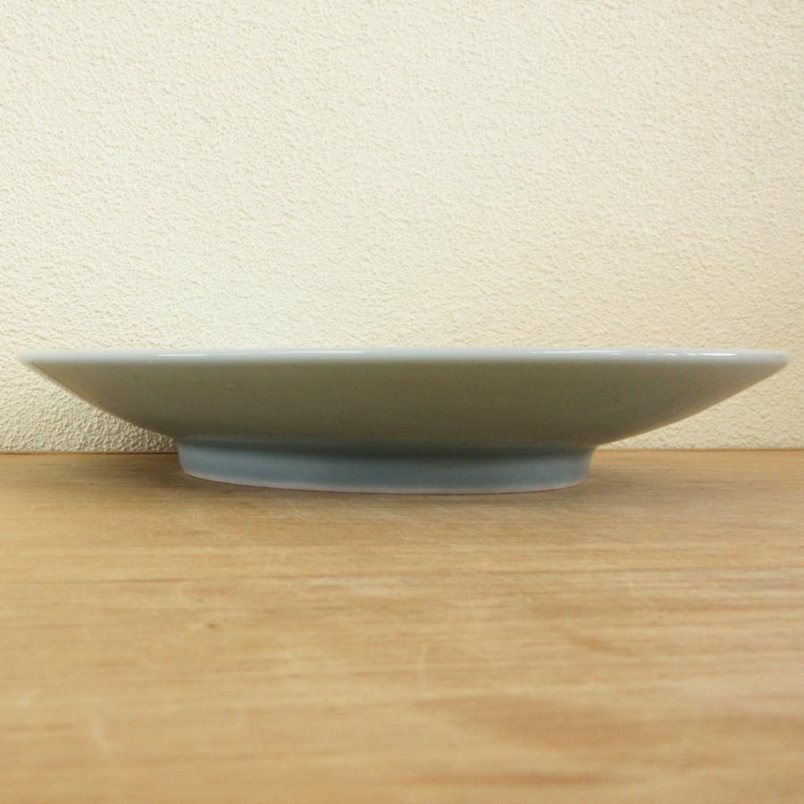 皿 中皿 18cm リム6.0皿 青磁 青彩 中華食器 業務用 おしゃれ 美濃焼