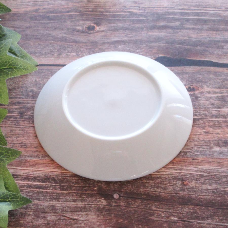 皿 深皿 14.5cm 白磁 白 ピュアホワイト ミラノ 洋食器 美濃焼