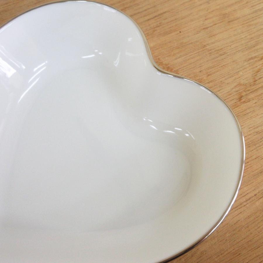皿 中皿 ハート型プレート トリニティハート Lサイズ おしゃれ 洋食器