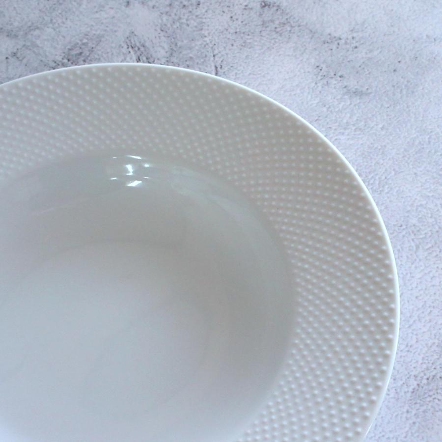 陶器製 パスタ皿 10枚セット 直径25cm 白 スープ皿 リゾット皿 陶器製