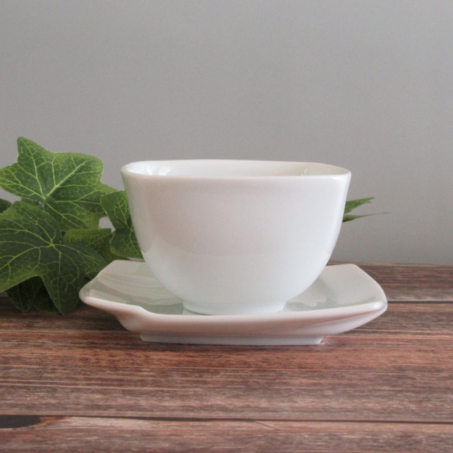 湯呑み 湯飲み 湯のみ茶碗 湯のみと茶托のセット 白磁 Obiオビ