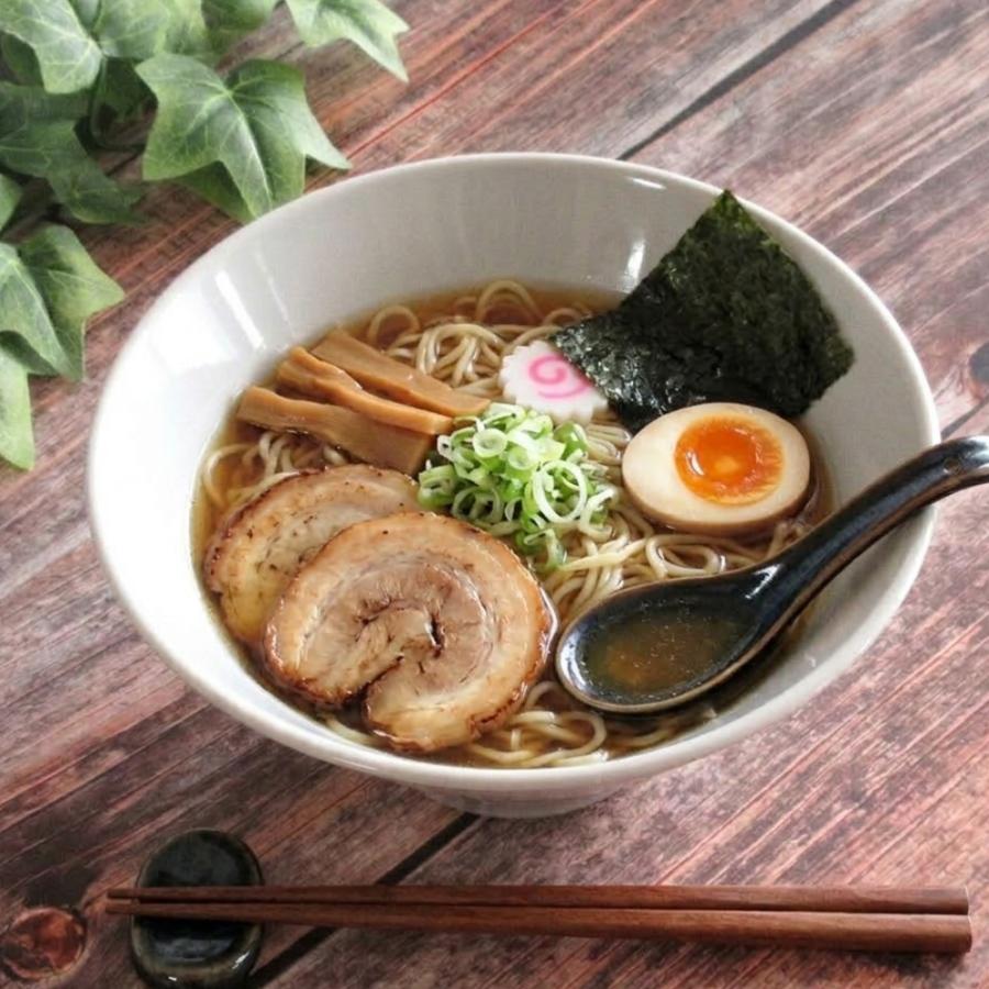 ラーメンどんぶり ラーメン鉢 18cm深ボウル マルチボウル ルミナ 白 おしゃれ 業務用 美濃焼 日本最大のブランド