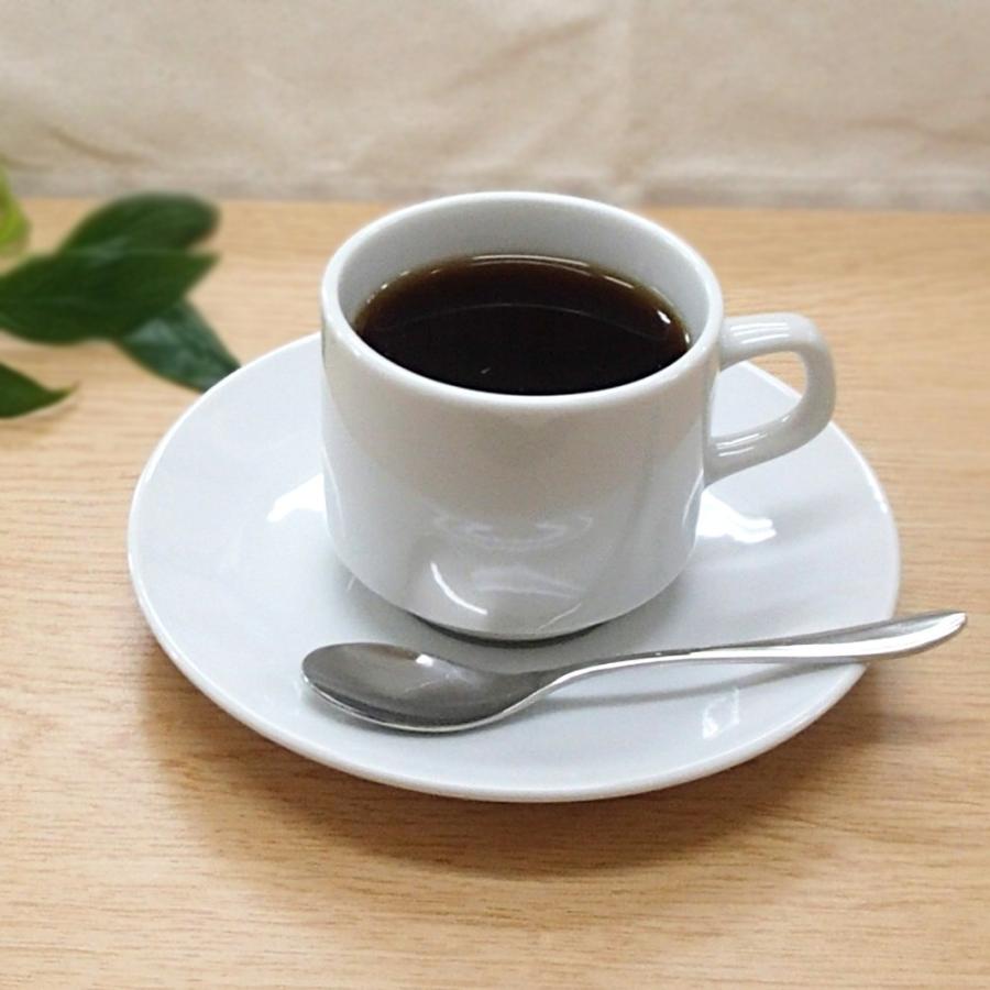 コーヒーカップ ソーサー 白 スタック 5客セット ホテルベーシック