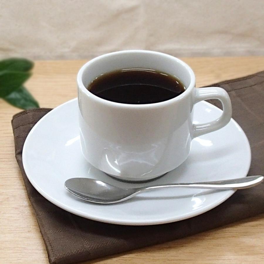 コーヒーカップ ソーサー 白 スタック 5客セット ホテルベーシック 業務用 日本製｜shikisaionline｜05