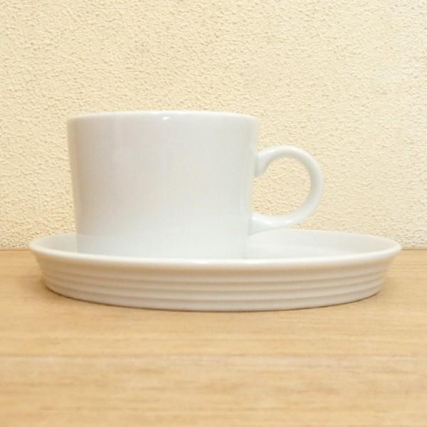 コーヒーカップ ソーサー カフェプレート15cm カップ 白 おしゃれ 業務用 美濃焼｜shikisaionline｜08