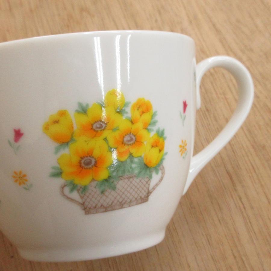 マグカップ ふた付き アネモネ おしゃれ 陶器 業務用 美濃焼 23y96339