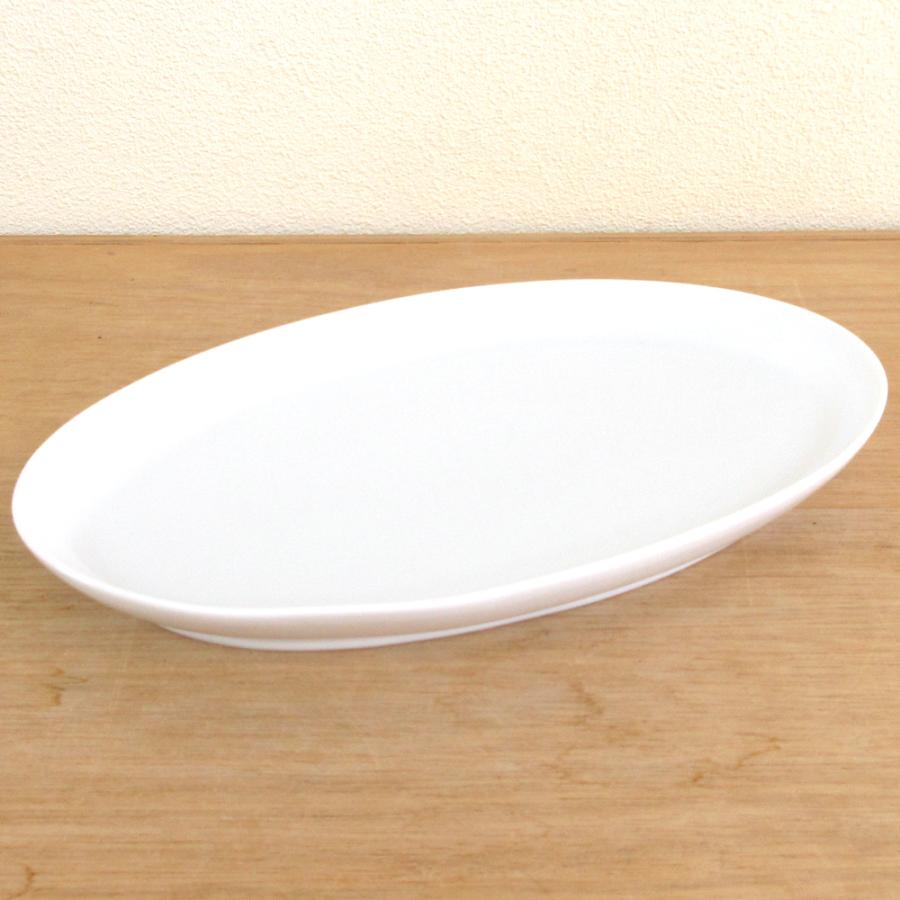 皿 大皿 楕円皿 30cm オーバルプラター プラット 白 おしゃれ