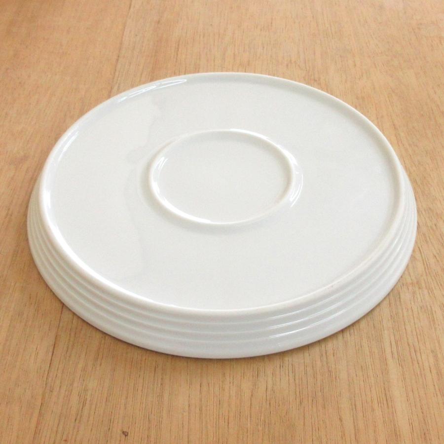 ランチプレート 22cm 3つ仕切皿 白 おしゃれ カフェ風食器 業務用 美濃