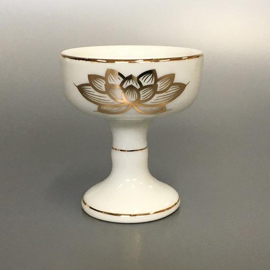 陶器製 仏器【白上金ハス 大仏器】 : おぶつだんの志喜屋 - 通販