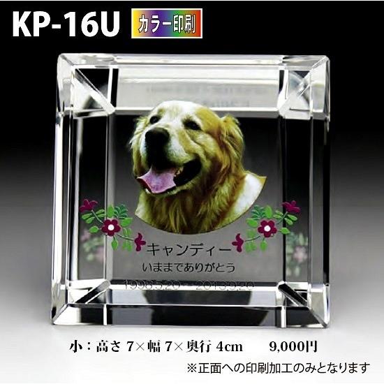 超特価激安 ペット位牌 クリスタル位牌 Kp 16u 中 カラー印刷 手元供養 写真 モダン ミニモダン 厨子 ペット 供養 H 代引不可 Blog Lonolife Com