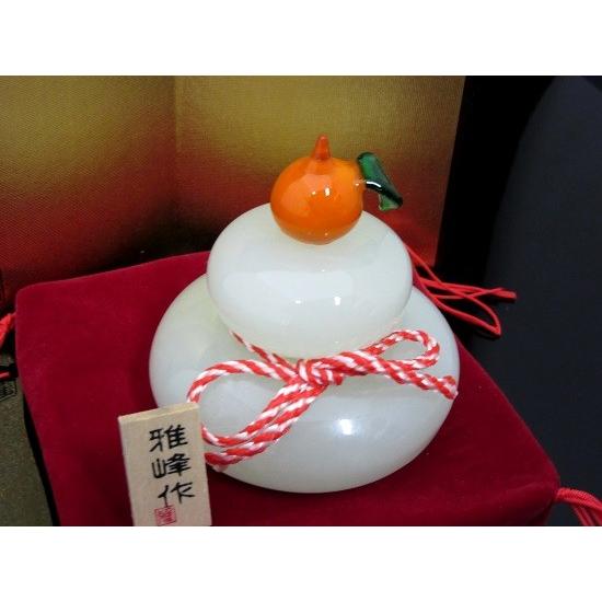 N52 招福鏡餅（特大）】<br>正月飾り 鏡もち 置物 ギフト インテリア