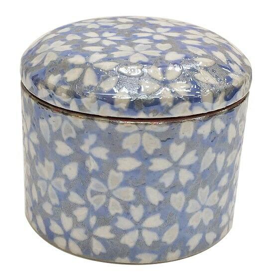 花音2(かのん) 小】桜小紋：さくらこもん有田焼 小型骨壺骨壺 骨つぼ