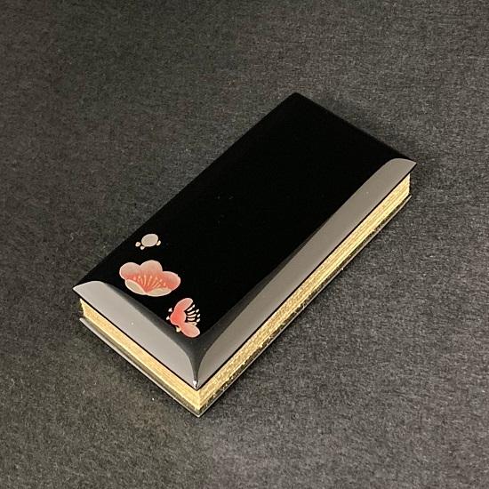 蒔絵 過ぎ来し方帳  梅 3.5寸●逢い引き入・逢い引きなし●日本製 過ぎ来し方帖 過ぎ来し方帳 訴訟記録 戒名 法名 キッチン、日用品、文具-冠婚葬祭、宗教用品-仏壇、仏具