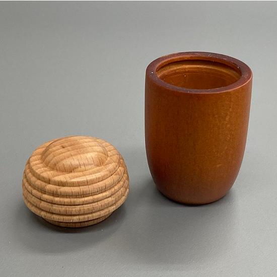 小ぶりの壺 保存壺 日本製 半胴ミニ壺 蓋付3号 540ml 常滑焼 : 小林陶芸 - 通販