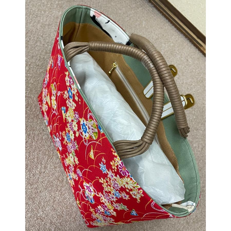 正絹素材のオシャレな和装バッグ（着物バッグ） : 悉皆屋おばさんの店