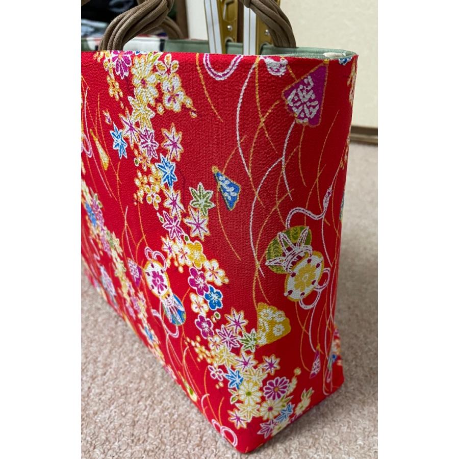 正絹素材のオシャレな和装バッグ（着物バッグ） : 悉皆屋おばさんの店