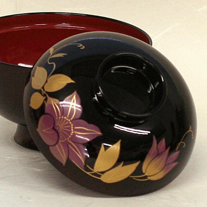 お吸物椀　高仙才　若泉漆器　20個セット　昭和　レトロ　お祝い　食器　お盆　お店 アウトレット 高仙才吸物椀 溜内朱 鉄線 1客 おしゃれ 業務用漆器 宴会