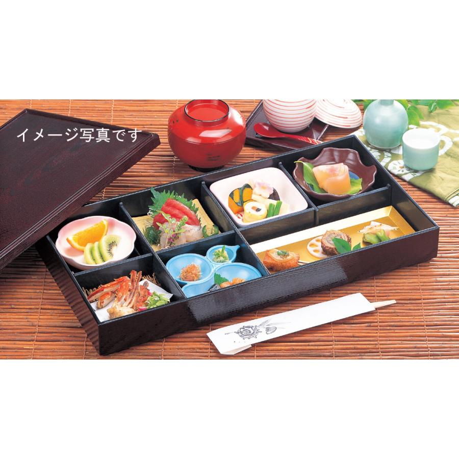 四ッ仕切 朱天黒 松花堂 業務用 仕出し 幕ノ内弁当 おもてなし
