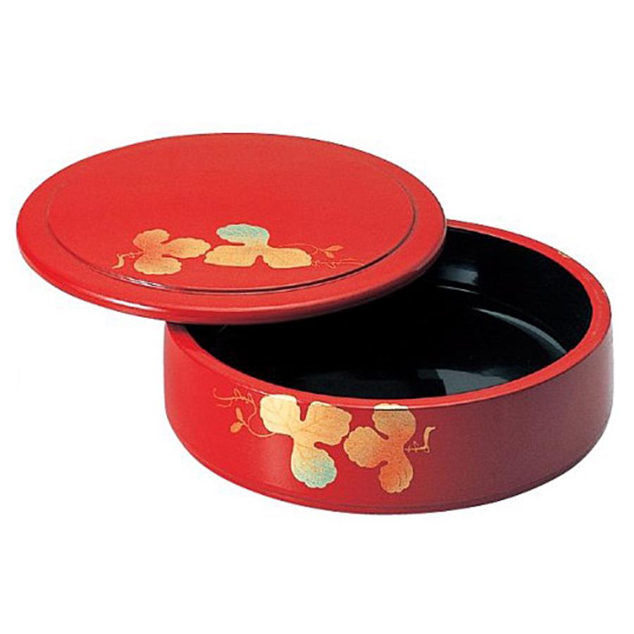 塩徳屋 寿司桶 赤 エビの絵柄 塩徳屋 寿司桶 赤 エビの絵柄