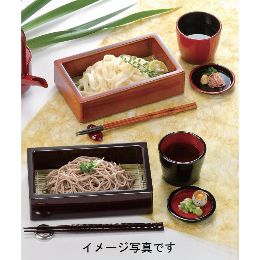 長角そば箱 竹ス付 総黒 和食器 そば皿 そばせいろ お蕎麦 長角そば箱 竹ス付 総黒 和食器 そば皿 そばせいろ お蕎麦