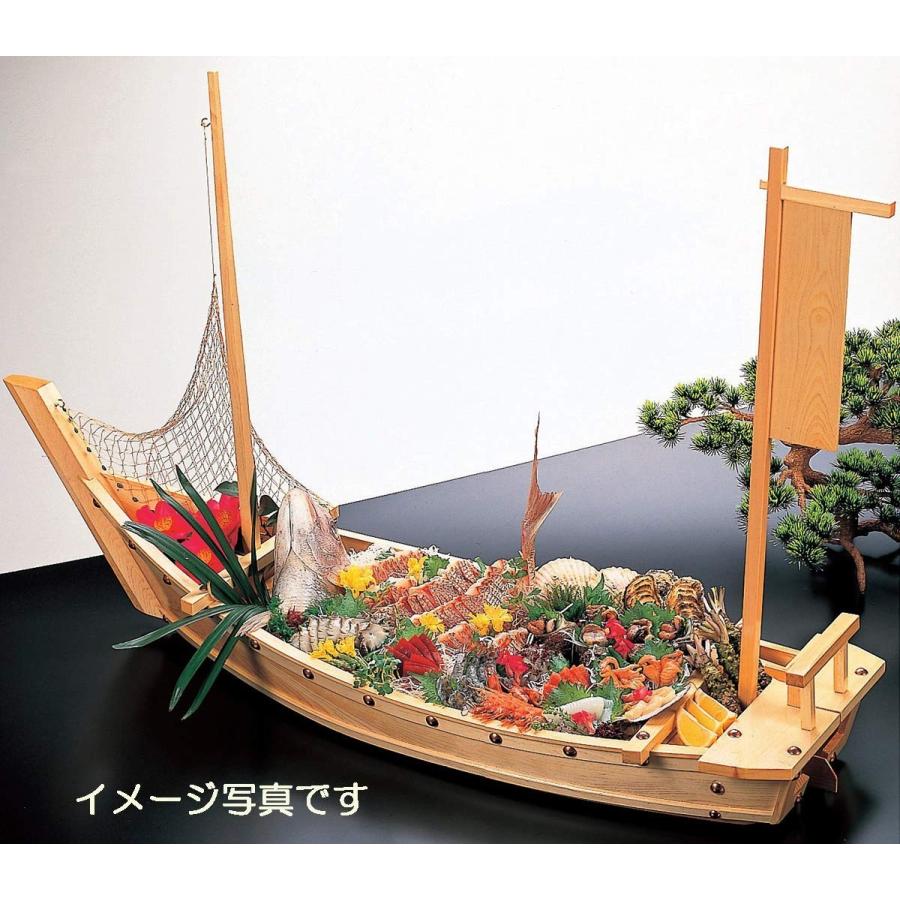 料亭　舟盛り　木製 6尺越前大漁舟 車付 国産 桧 舟盛り 旅館 料亭 代引き不可 : 越前漆器
