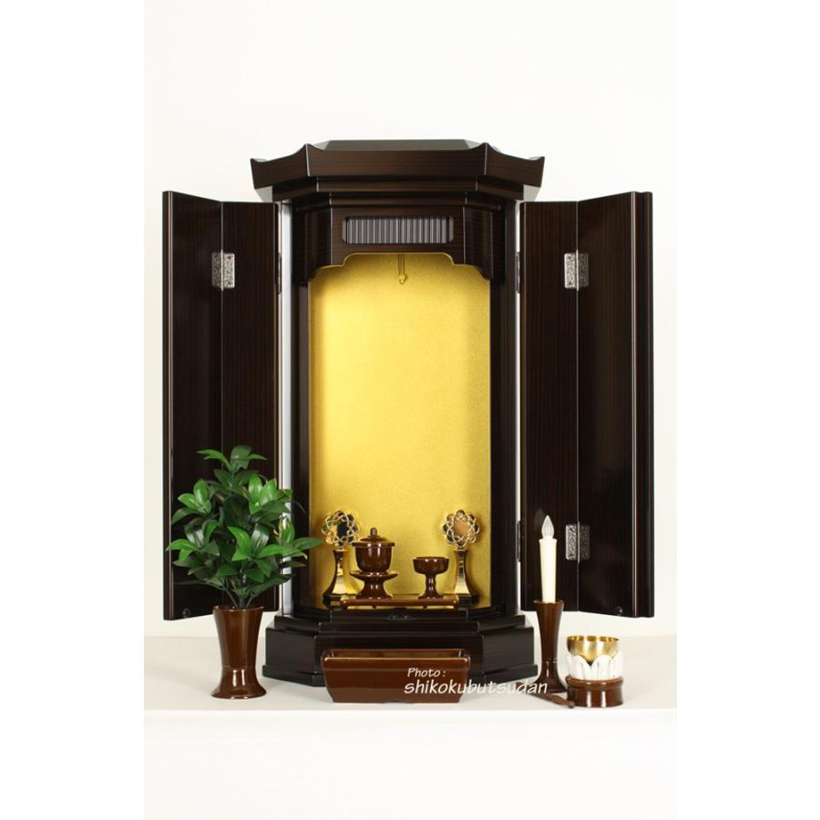 創価学会 仏壇 上置き ミニ厨子 黒檀 : 四国仏壇 Yahoo!ショッピング店