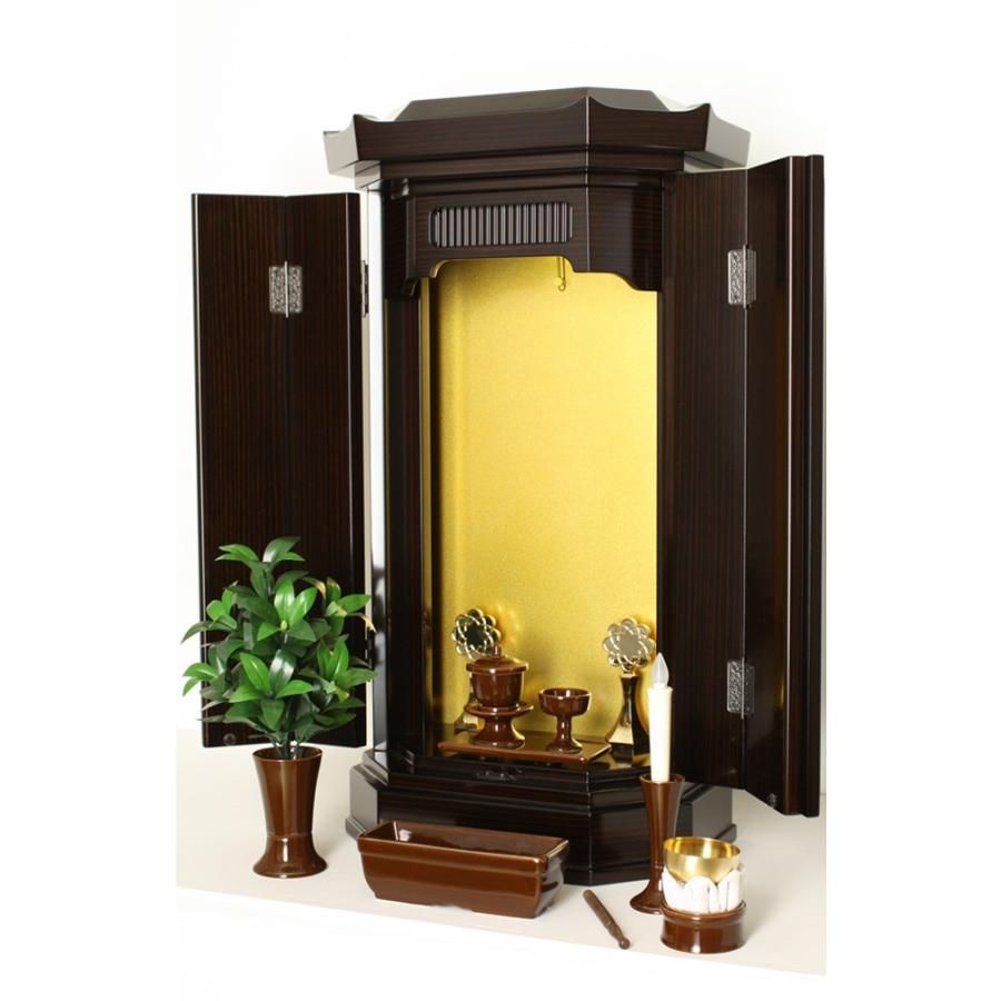 創価学会 仏壇 上置き ミニ厨子 黒檀 : 四国仏壇 Yahoo!ショッピング店