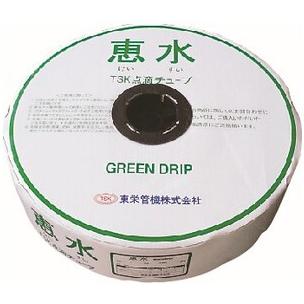 チューさん専用出品 点滴チューブ10x0.20x1,000m グリーンドリップ惠水 10cmピッチ : し