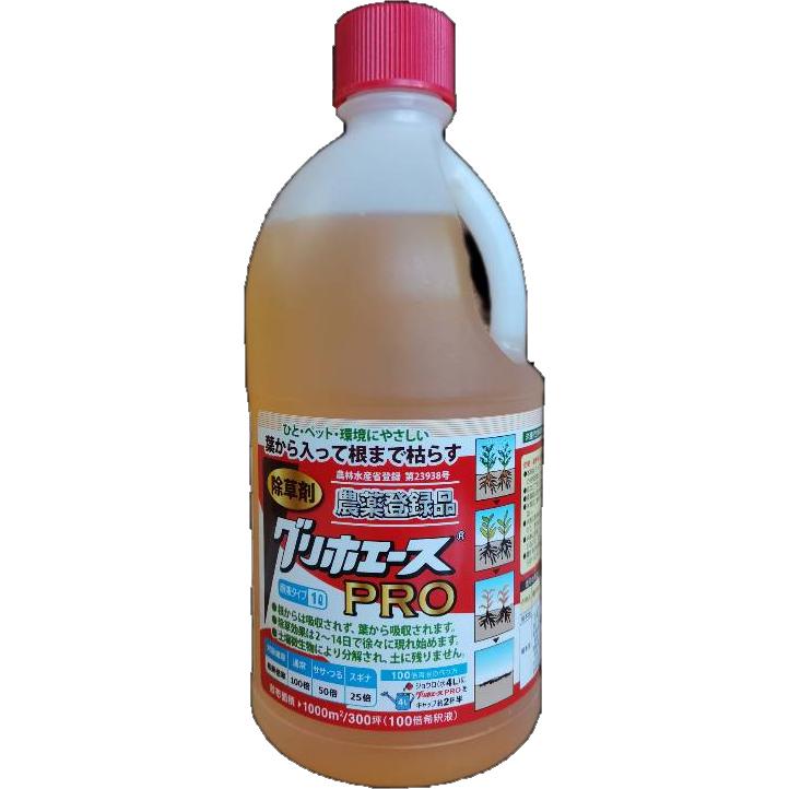 除草剤 グリホエースPRO 1L×12本 ハート グリホサート 強力 業務用 