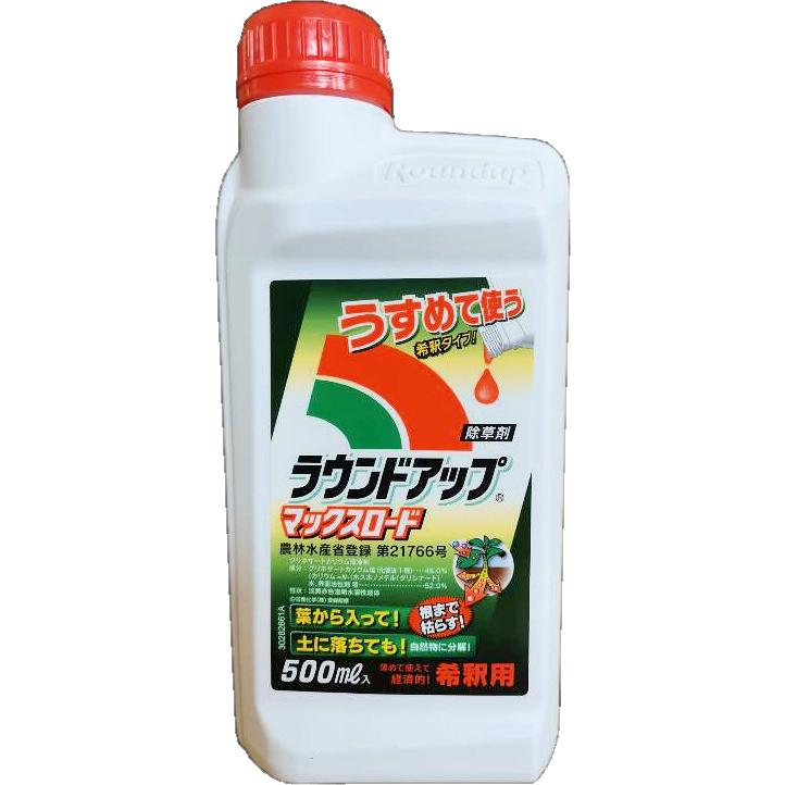 ラウンドアップマックスロード ラウンドアップ MAX 500ml : しこく市場 - 通販 - Yahoo!ショッピング