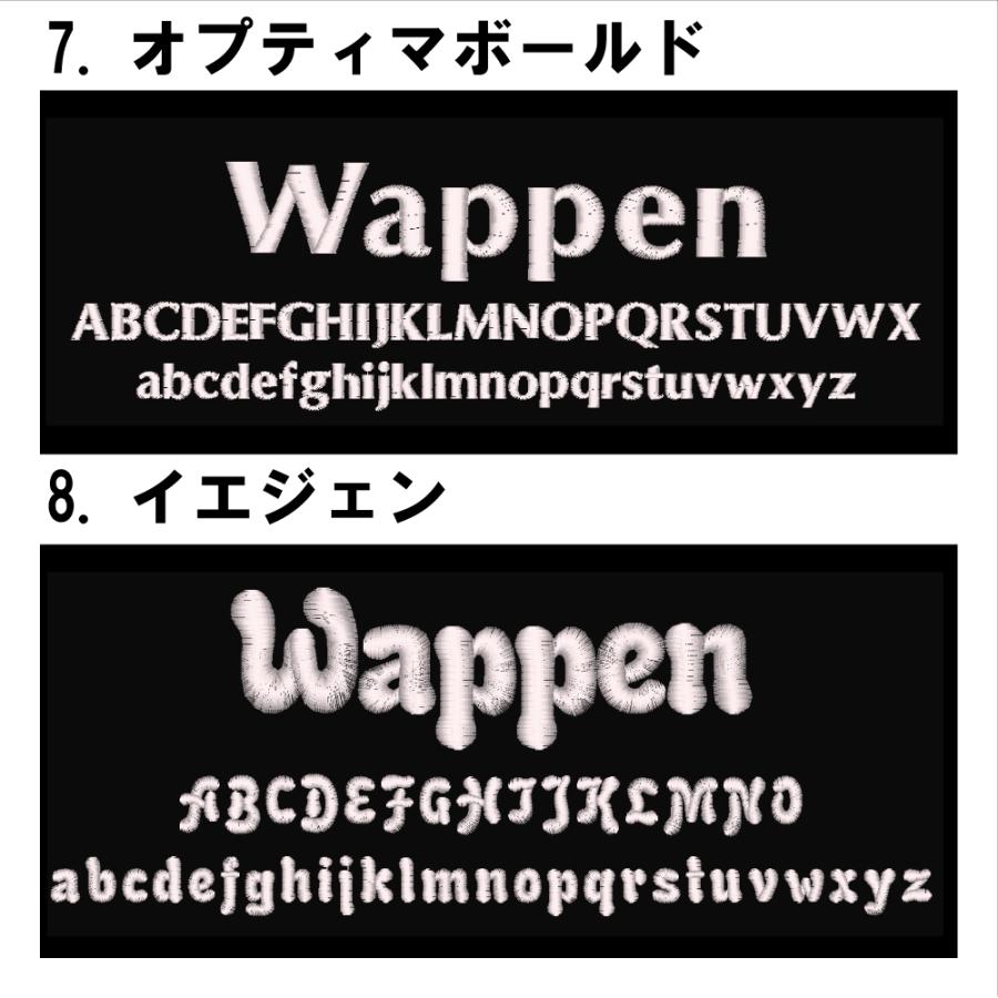 イニシャル刺繍エンブレム アイロンワッペン ブレザー 他チーム