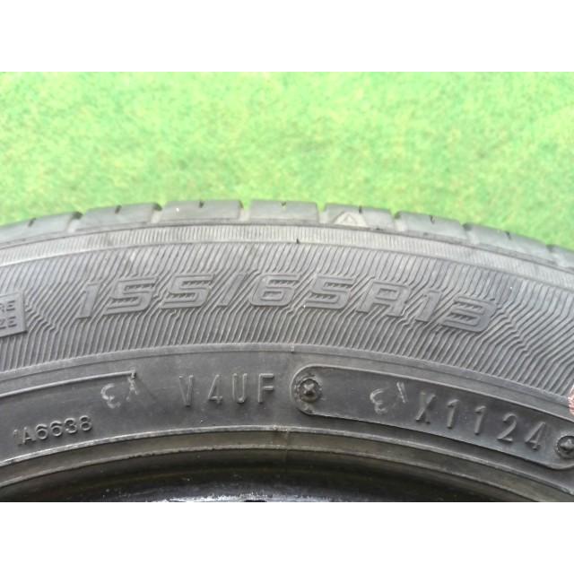 中古タイヤ グッドイヤー EFFICIENTGRIP ECO EG01 155/65R13 1本のみ 