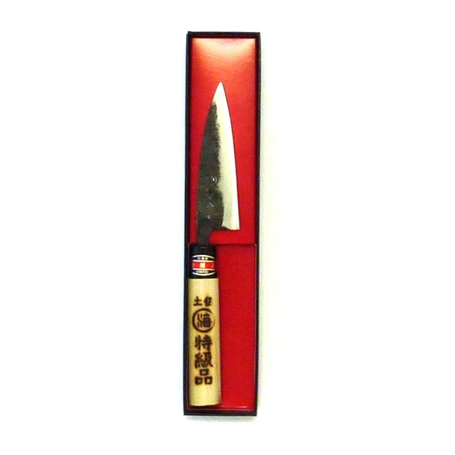 徳蔵刃物 / 黒打ち小出刃包丁 105mm 両刃 青紙2号 胡桃 土佐包丁 楽天市場】黒打ち小出刃包丁 105mm/両刃/青紙2号/胡桃/日本製/徳蔵刃物