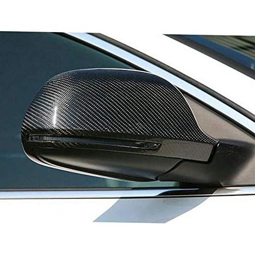 JC SPORTLINE カーボンファイバーミラーカバー Audi A3 S3 A4 B8 S4 RS4 2008-2010 A5 S5 8T 2007-2009 Q3 2011+ サイドミラーキャップカバー 交換スタイル|shikotulake|02