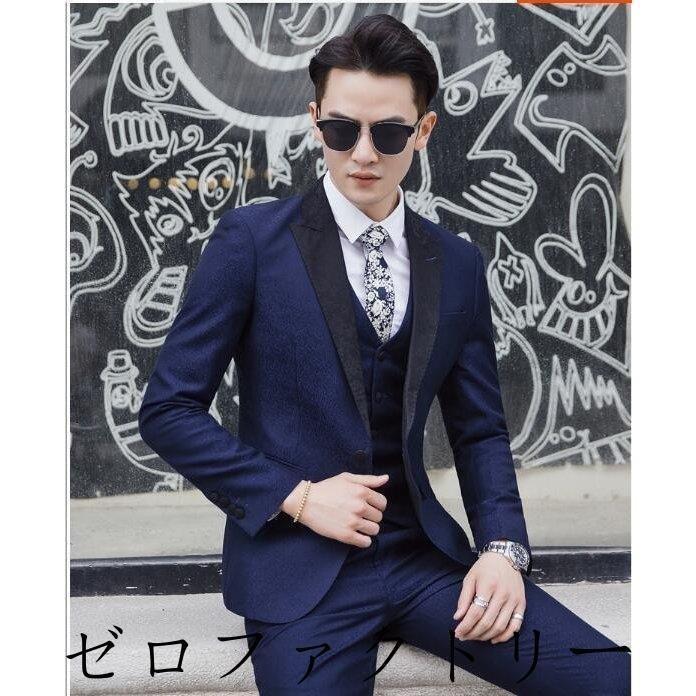 人気沸騰 スリムスーツ メンズ 大人式 卒業式 紳士服 おしゃれ 安い Suit ブルー オールシーズン 秋冬 春夏 スリムフィット 1つボタン ビジネス スーツ フォーマル Aliuminium Lt