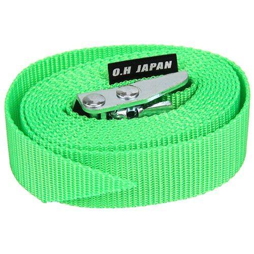 オーエッチ工業(OH) JLB-G 荷締めベルトNEON 蛍光グリーン 幅25mmX2m