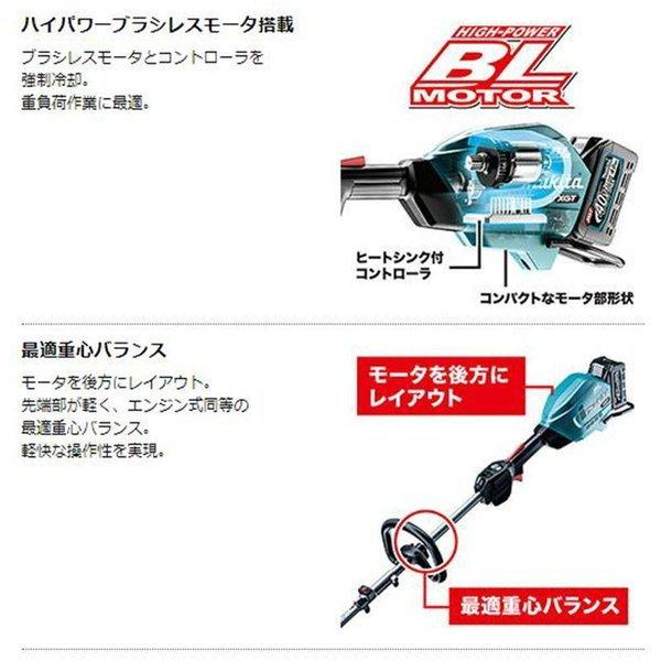 マキタ　MUX01GRMM　充電式スプリット草刈機　40Vmax(4.0Ah)　セット品