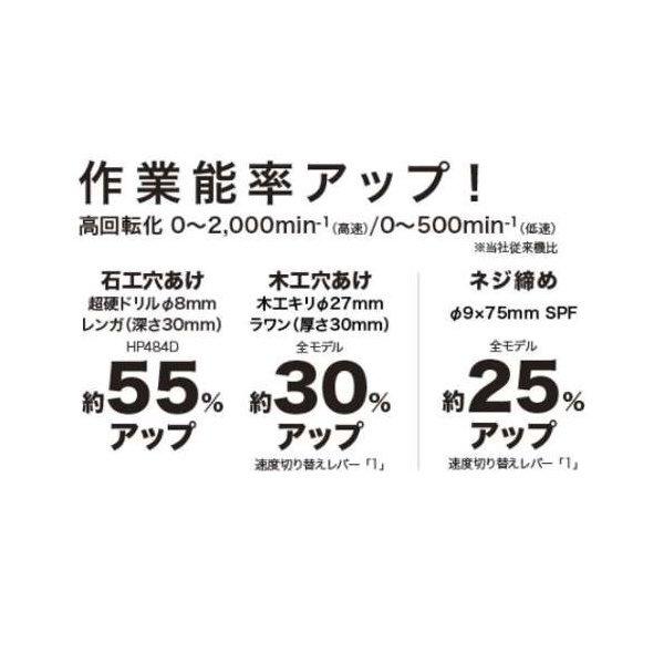 マキタ 充電式ドライバドリル DF484DZ(青) 18V(※本体のみ)｜shima-uji｜05