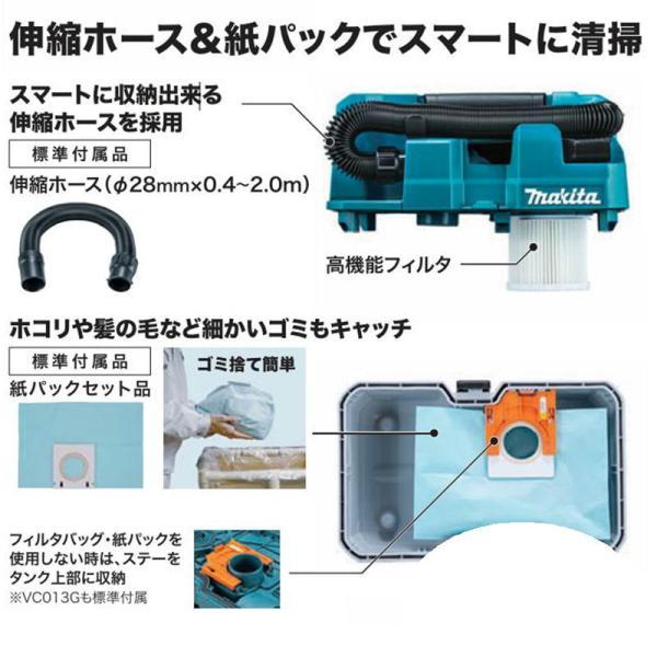 マキタ（makita） VC014GZ 充電式集じん機(無線連動非対応) 40Vmax