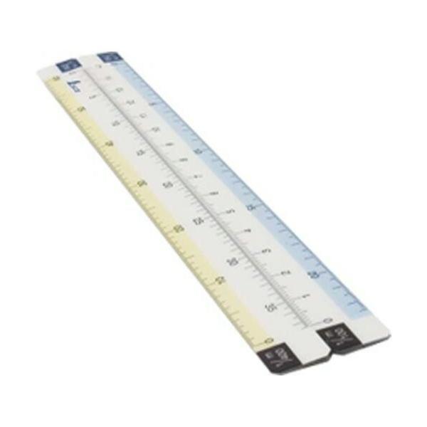 シンワ（工具） シンワ測定 折りたたみ縮尺スケール/8面 75745 15cm