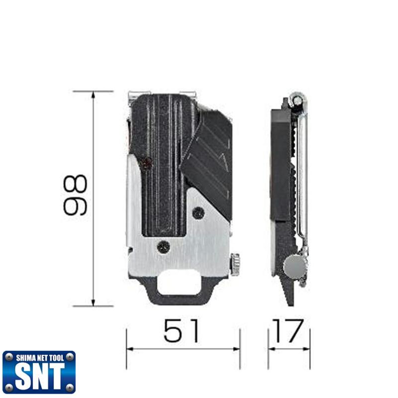 Tajima タジマ SF-MHLDCP24 セフホルダー 胴ベルト用 金属右